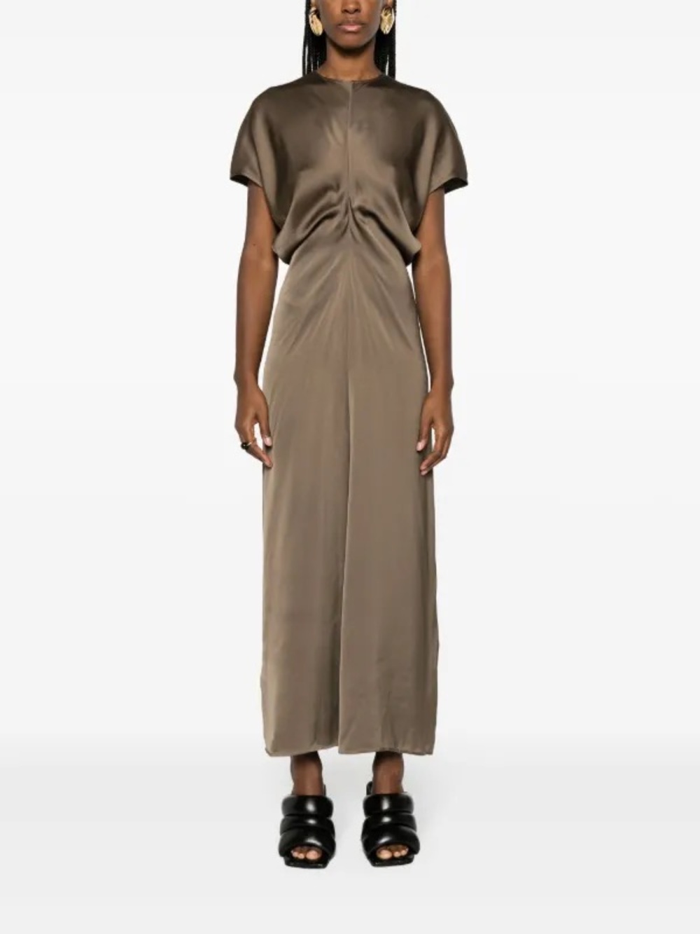 Toteme slouch waist maxi dress